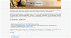 Desktop Screenshot of icc-services.at